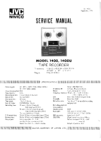 JVC 1400-U-Service-Manual